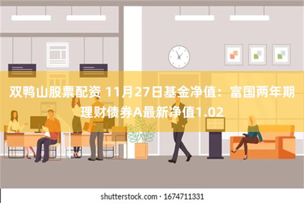 双鸭山股票配资 11月27日基金净值：富国两年期理财债券A最新净值1.02