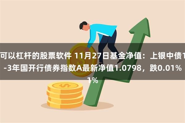 可以杠杆的股票软件 11月27日基金净值：上银中债1-3年国开行债券指数A最新净值1.0798，跌0.01%